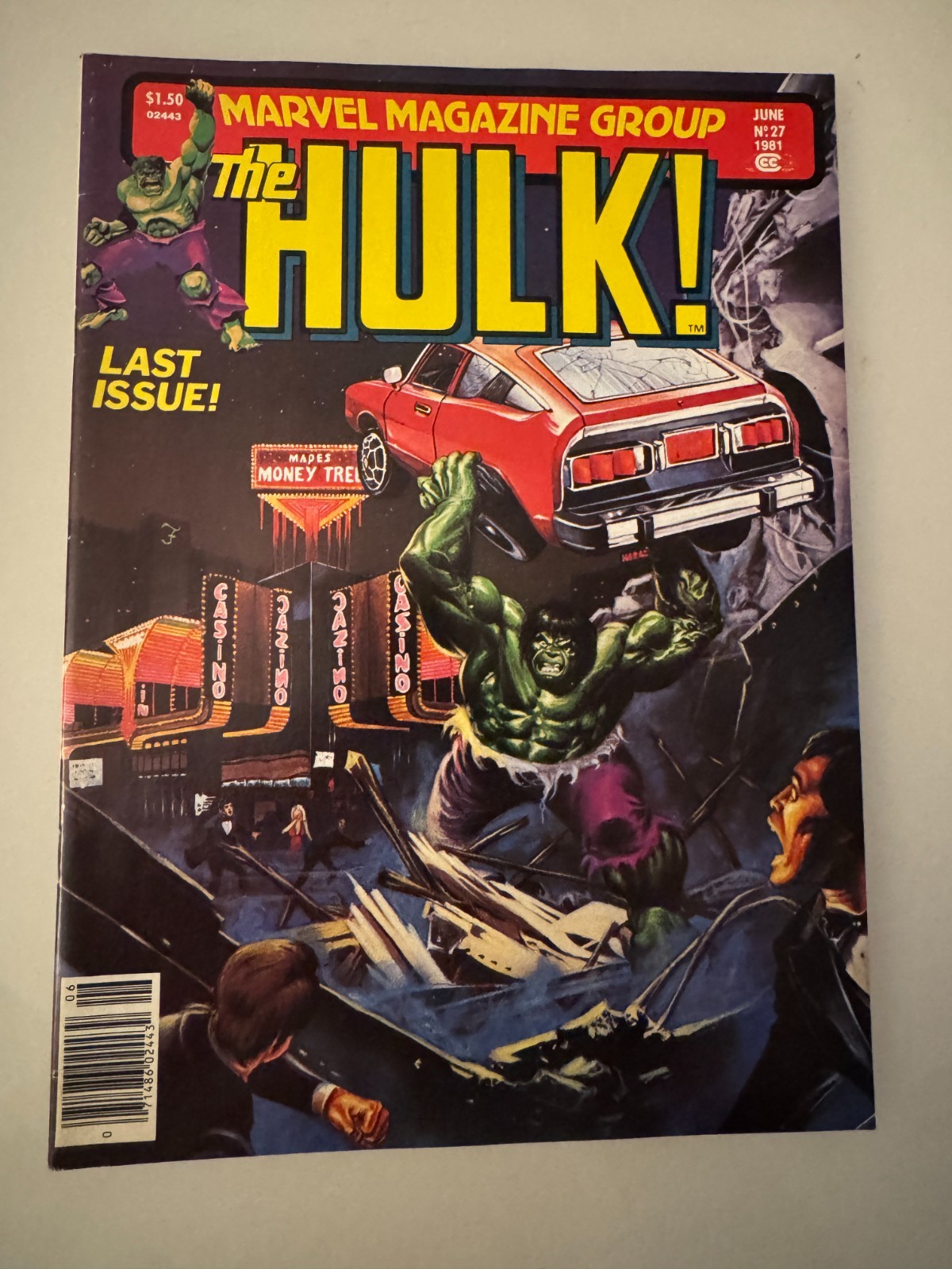 The Rampaging Hulk / The Hulk #27 - Jun 1981 - Vol.1 - Marvel Magazine