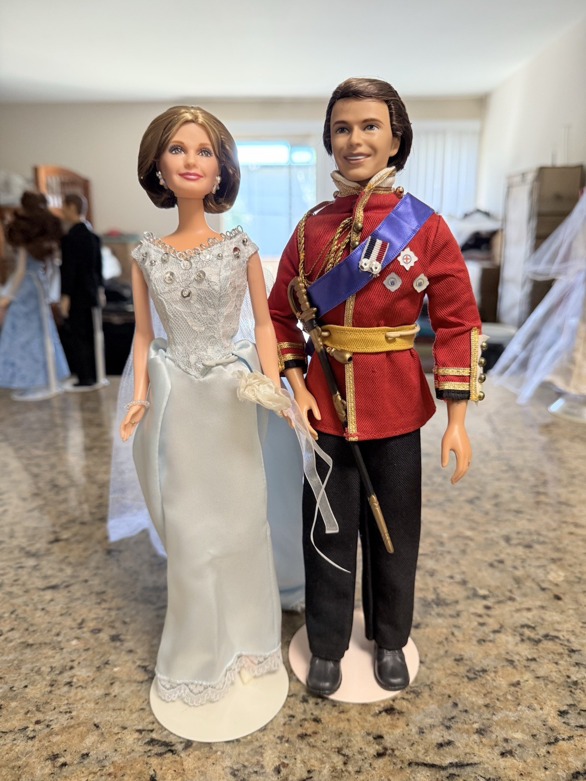 Marlina Evans Wedding Celebrity Hollywood Movie Star Model Barbie Dolls