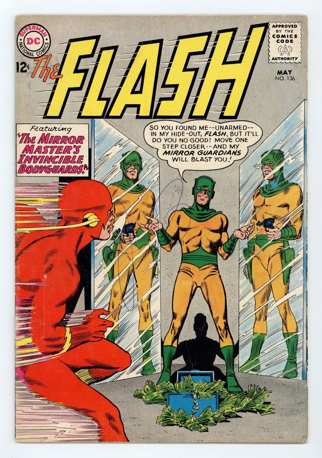 Flash #136 VG+ 4.5 1963