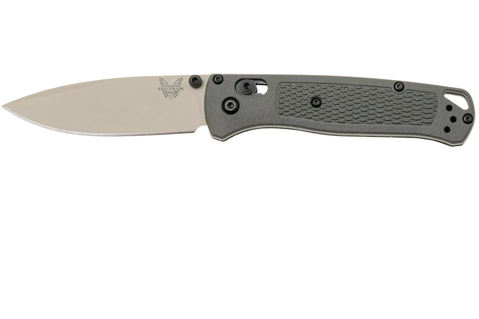 Benchmade Bugout Knife S30V Drop Point Dark Olive Grivory 535TN-11 NEW