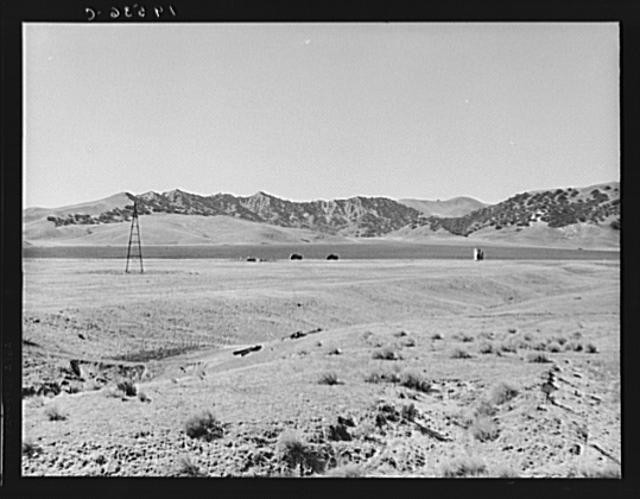 Kern County California Tehachapi Mountains U.S. 99 1939 Roadside Truck Route