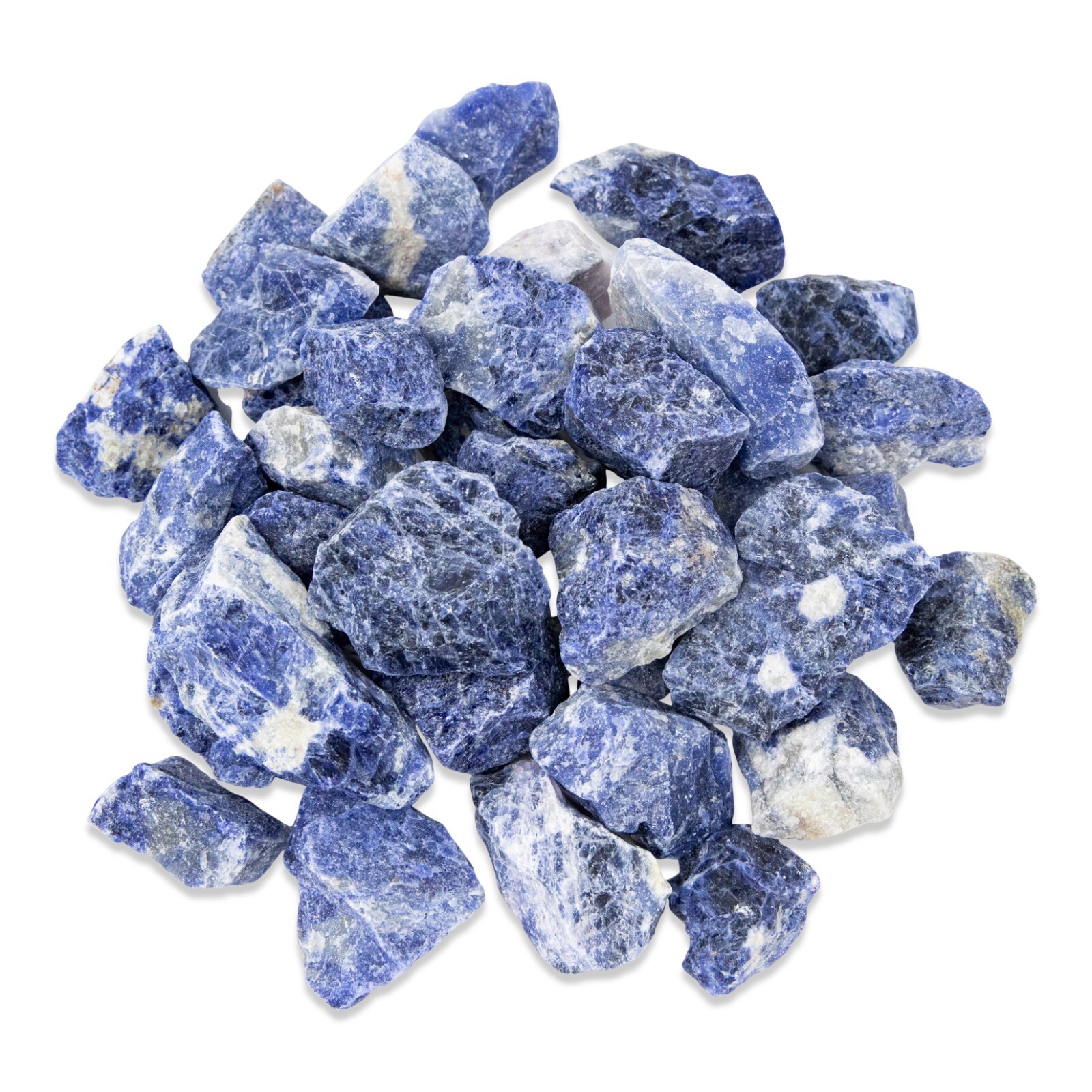 Sodalite Crystal - Sodalite Rough Stones - A Grade Raw Sodalite Wholesale Rocks