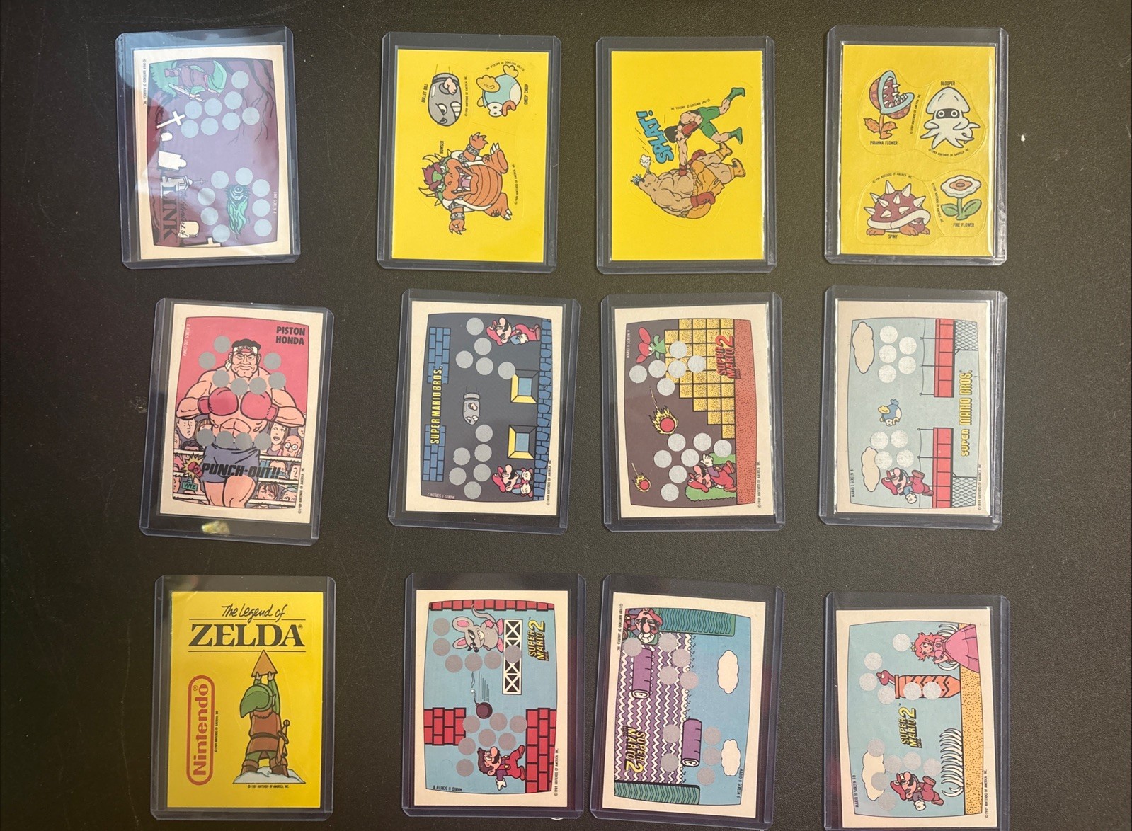 1989 Topps Nintendo Cards And Stickers Zelda Mario And More