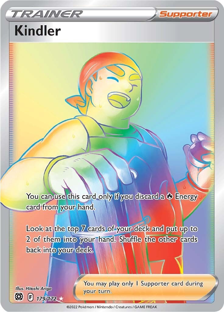 Kindler (Secret) Holofoil [SWSH09 - 179/172]