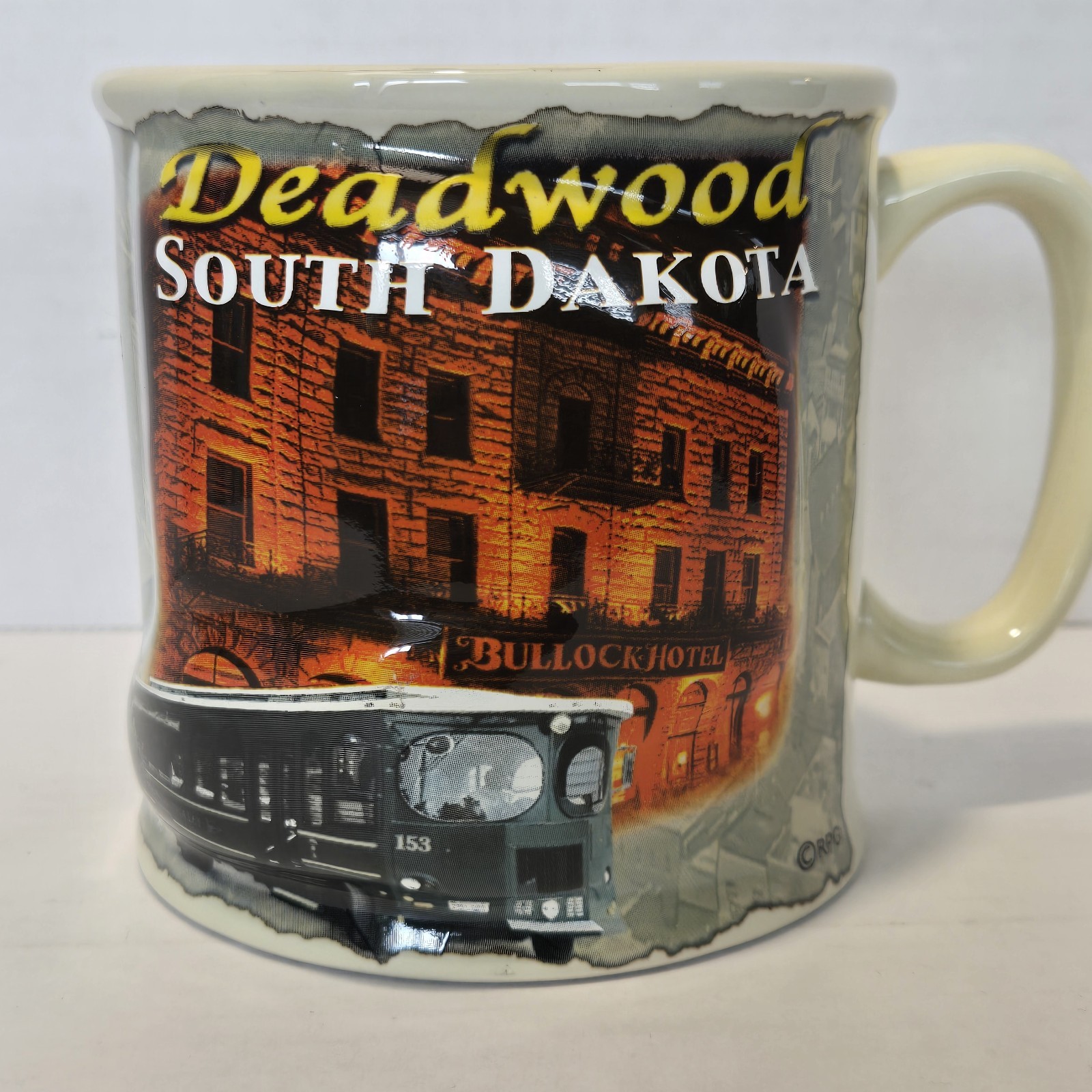 3D Deadwood South Dakota Wild Bill Hickok Calamity Jane Coffee Mug cup 14oz