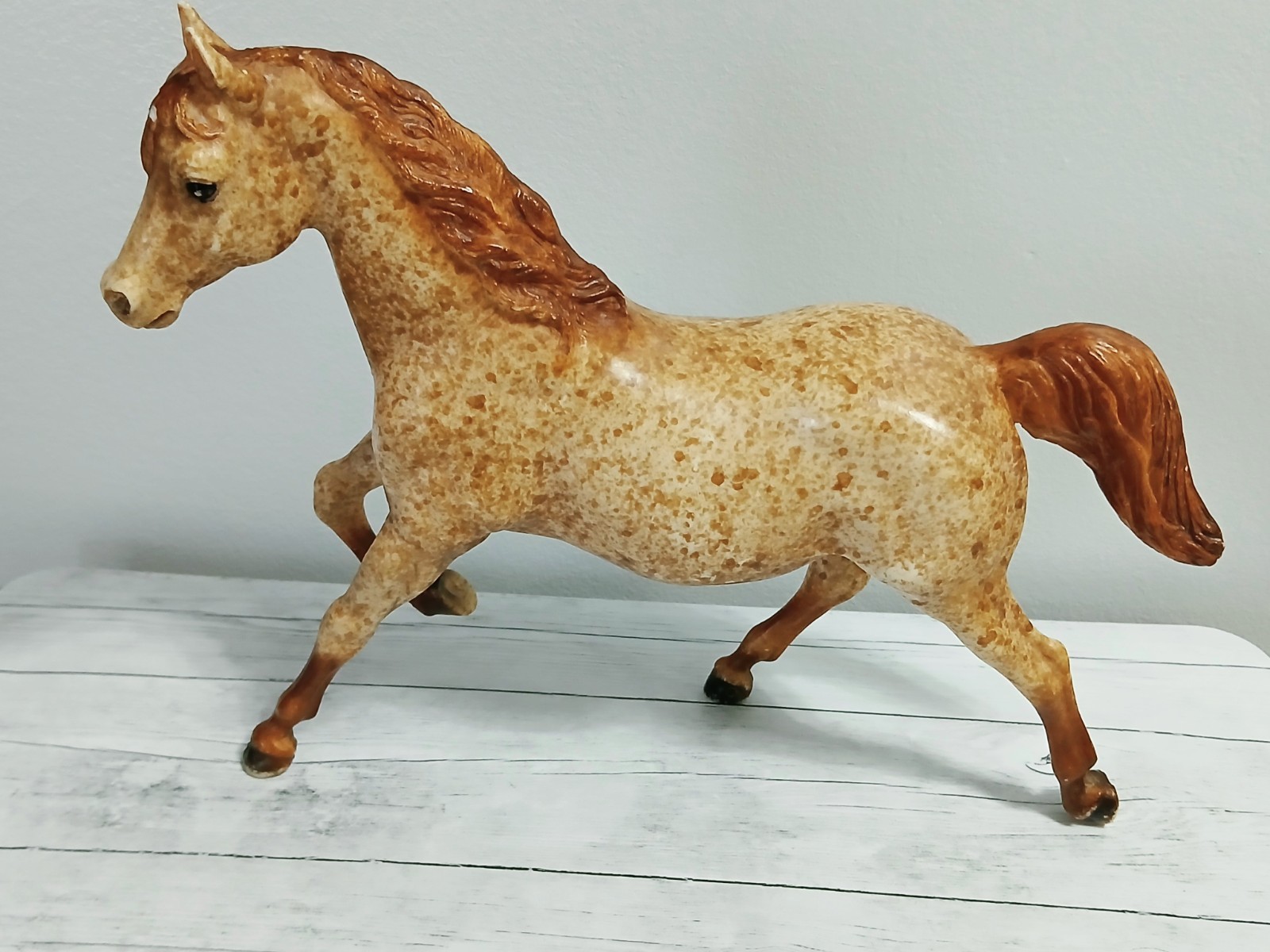 Vintage Breyer Horse #119 Running Mare Red Roan Traditional Mold 1970s USA