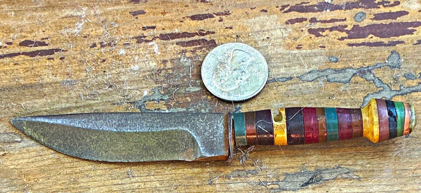 Vintage wwii theaterFixed Blade knife Bakelite 