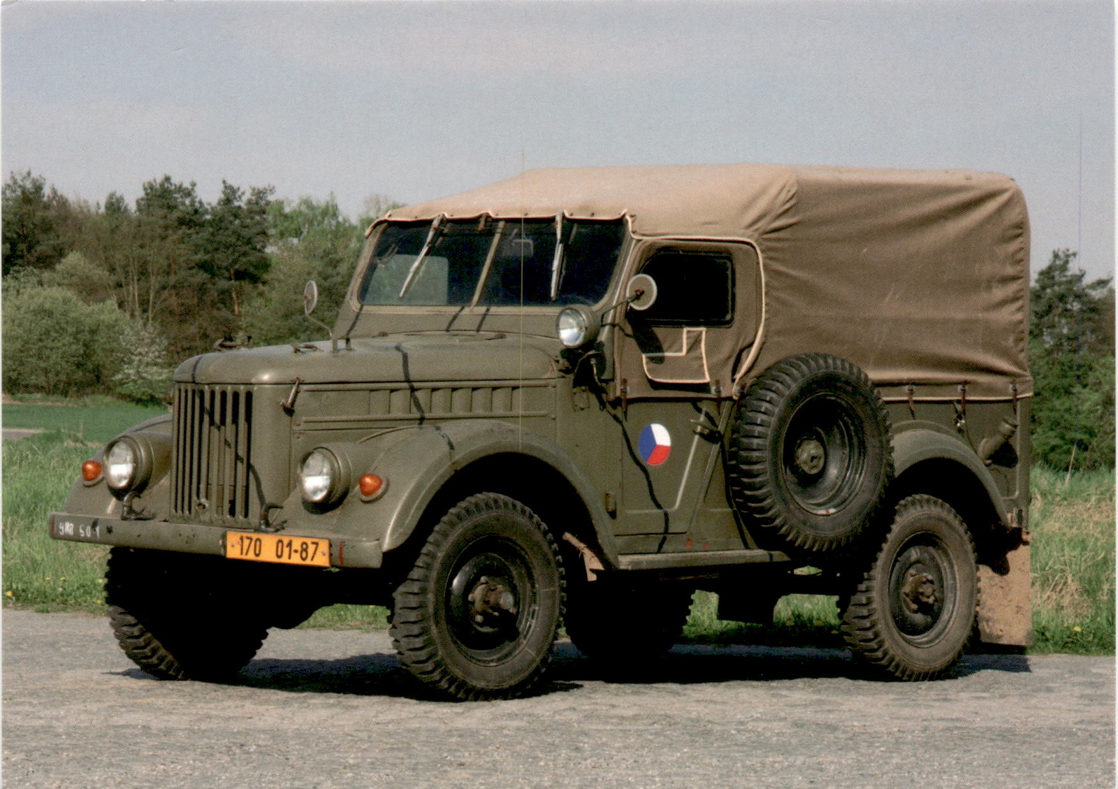 Vintage Soviet Military Vehicle Gaz-69: Symbol of the Cold War