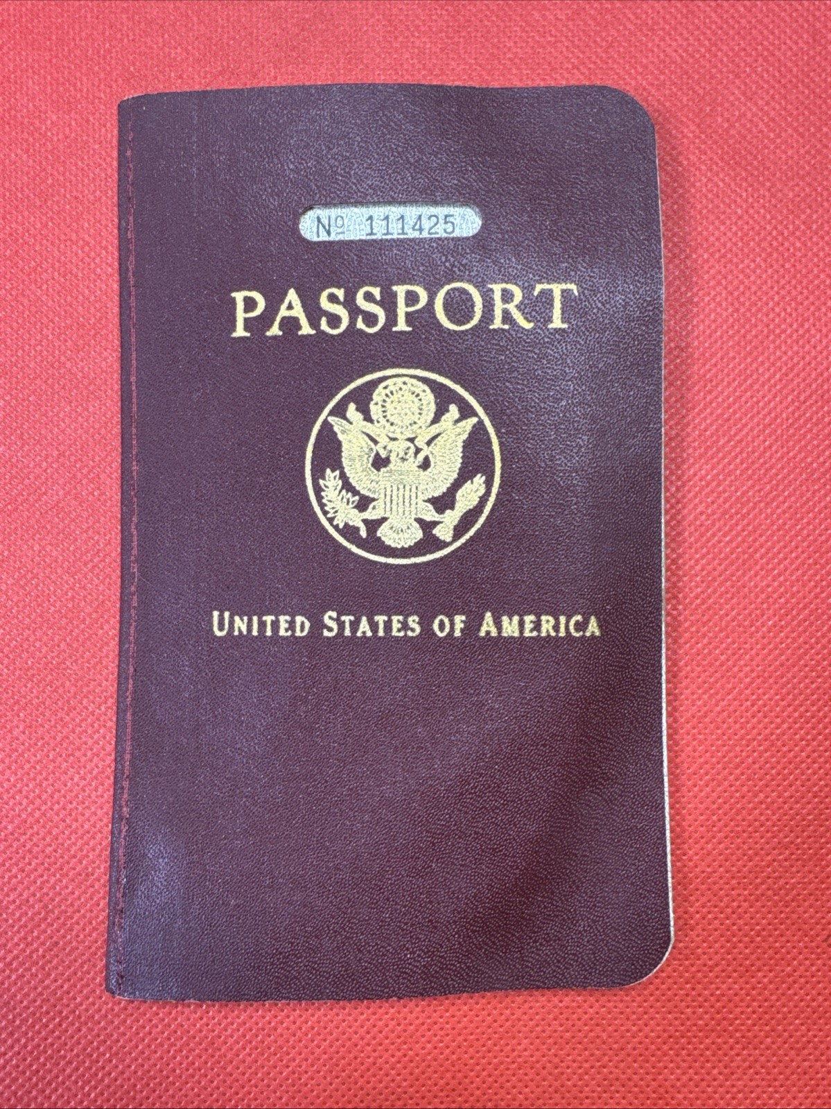 Vintage 1934 Passport United States of America