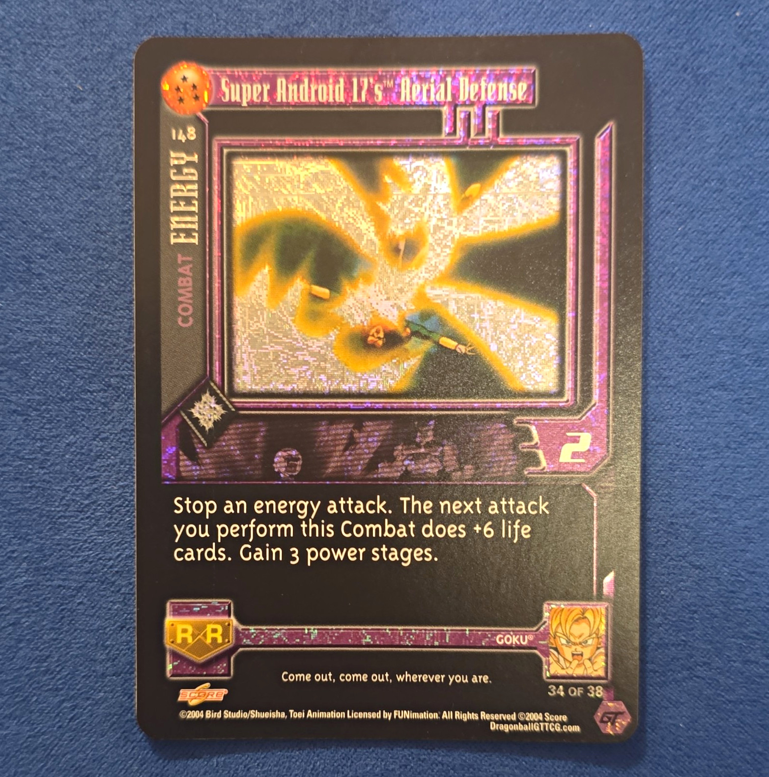 Score 2004 Dragon Ball GT TCG Super Android 17's Hexial Defense #148