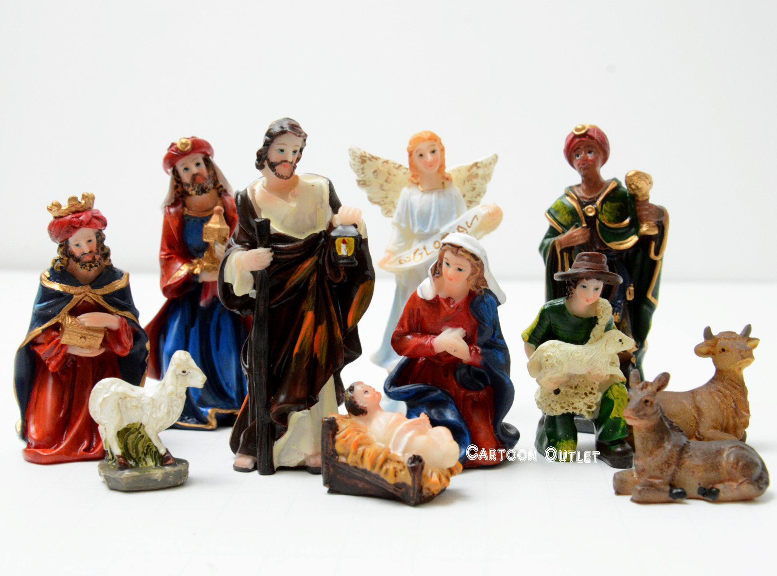 Christmas Nativity Set Baby Jesus Nacimiento Navidad Nino Dios 3\