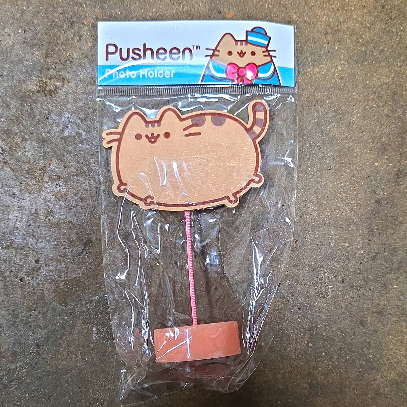 Pusheen Photo Holder Pusheen Box Exclusive Beige & Pink 2017