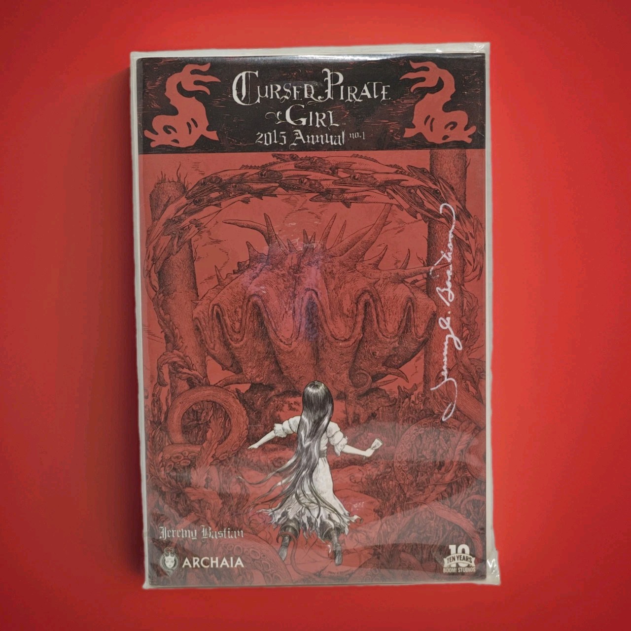 Cursed Pirate Girl Annual #1 2015 signed Jeremy Bastian Archaia Boom Studios