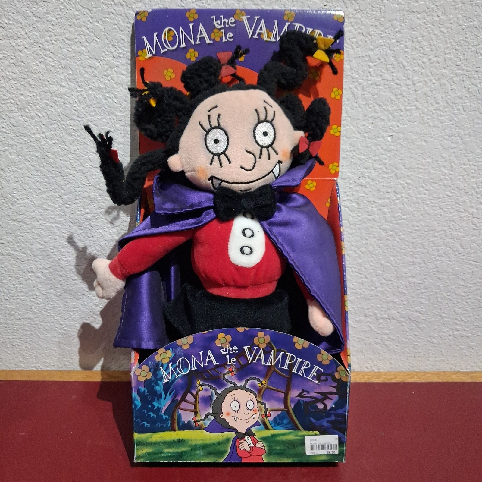 NOS Vintage Mona The Vampire Plush 12