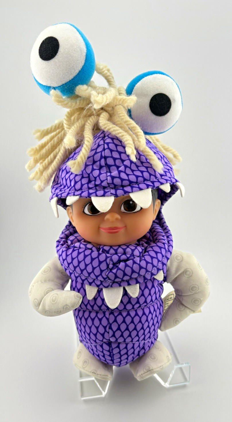 Vintage 2001 Monsters Inc Boo Monster Costume Plush 8