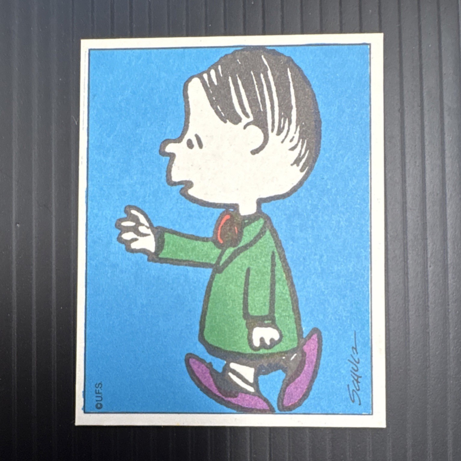 Milano Libri Edizioni Peanuts Linus Sticker Trading Card #235 1971 Italian