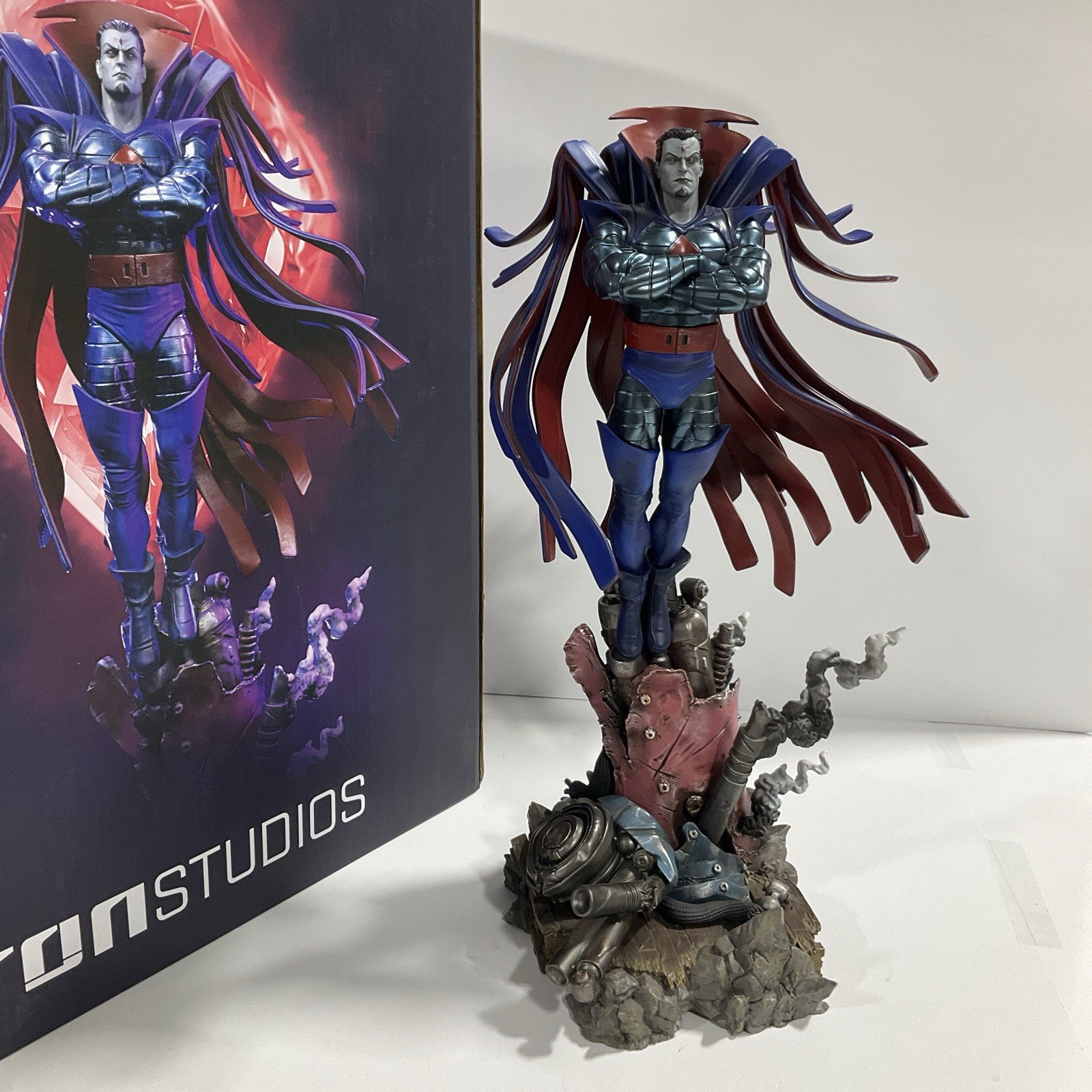 Iron Studios Mr Sinister BDS Art Scale 1:10 Statue Figure X-Men Marvel W Box