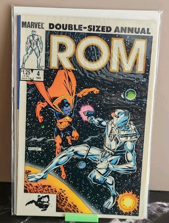 Rom Annual #4 (Marvel Comics December 1985) VF/NM