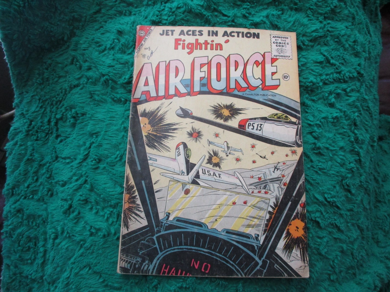 Fightin\' Air Force - 10 Cent - Vol 1 No 5 November 1956 Issue FS
