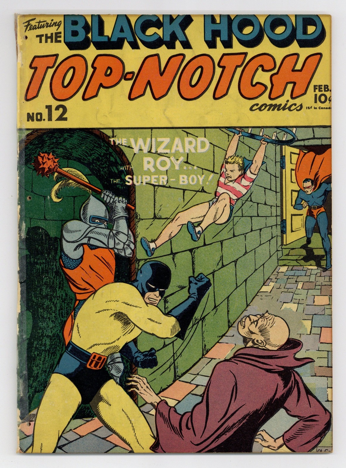 Top-Notch Comics #12 FR 1.0 TRIMMED 1941