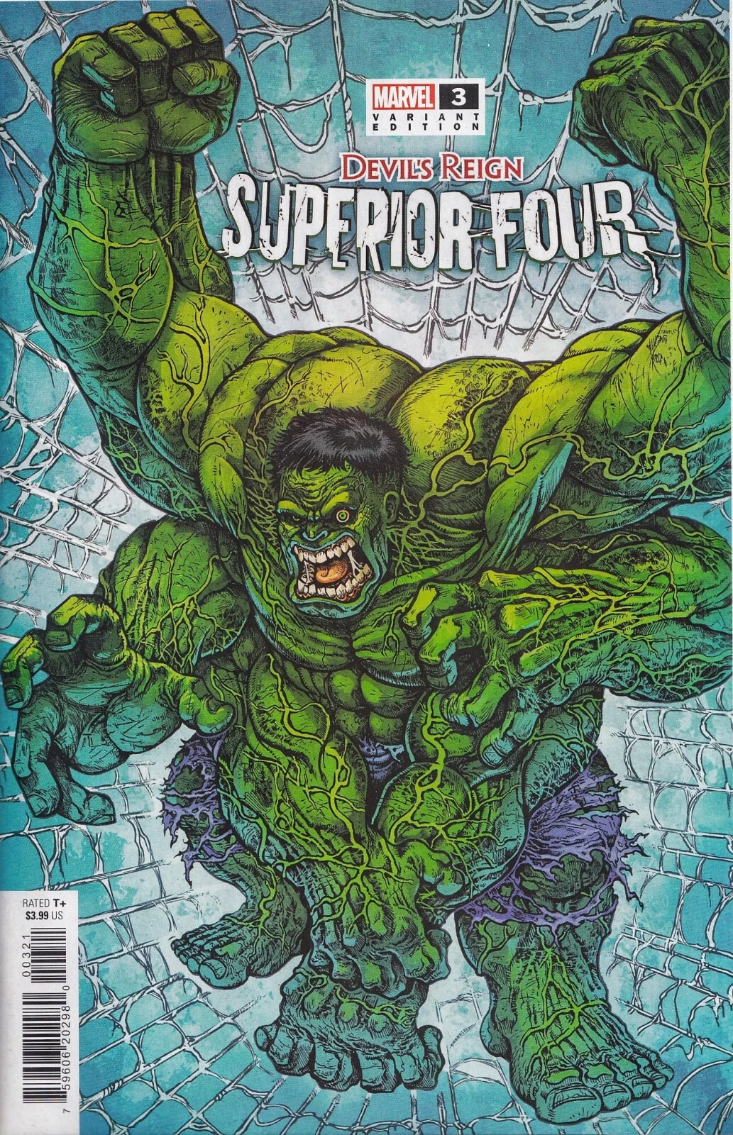 DEVIL'S REIGN: SUPERIOR FOUR #3 (MARIA WOLF VARIANT) COMIC BOOK ~ Marvel Comics