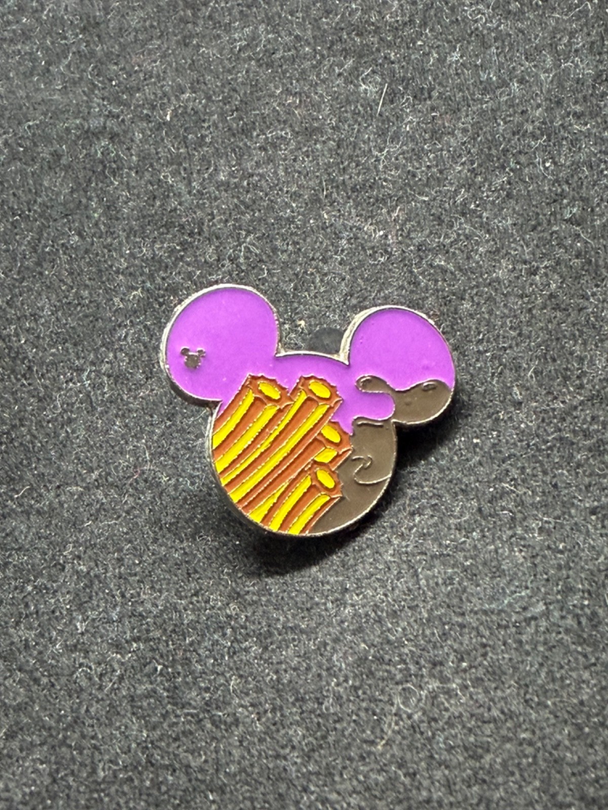 Disney Pin - DLR - Churros - Mickey Mouse Food Icons - Hidden Mickey 2015