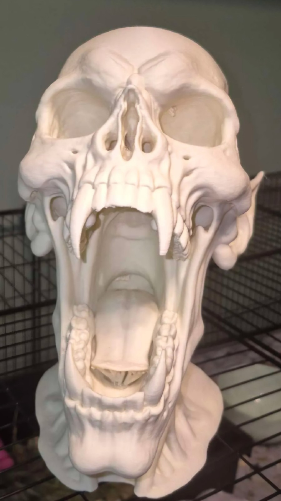 3D Printed Skulls 7 Skulls Life Size