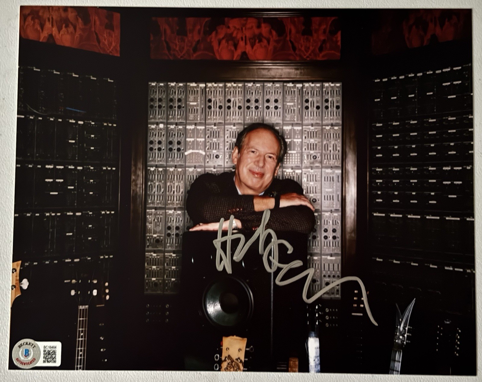 Hans Zimmer Signed Photo, 8x10  with COA, The Dark Knight, Beckett