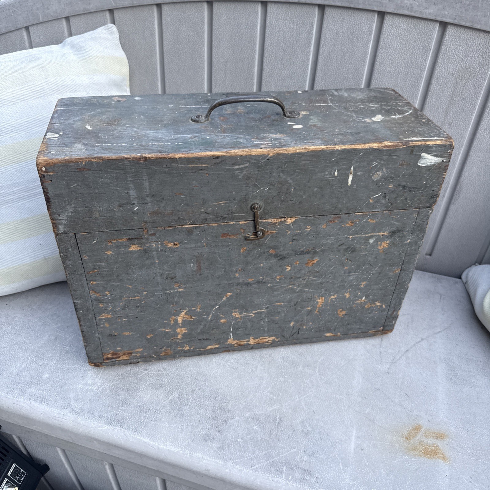 Antique Empty Box For Drill And Bits.