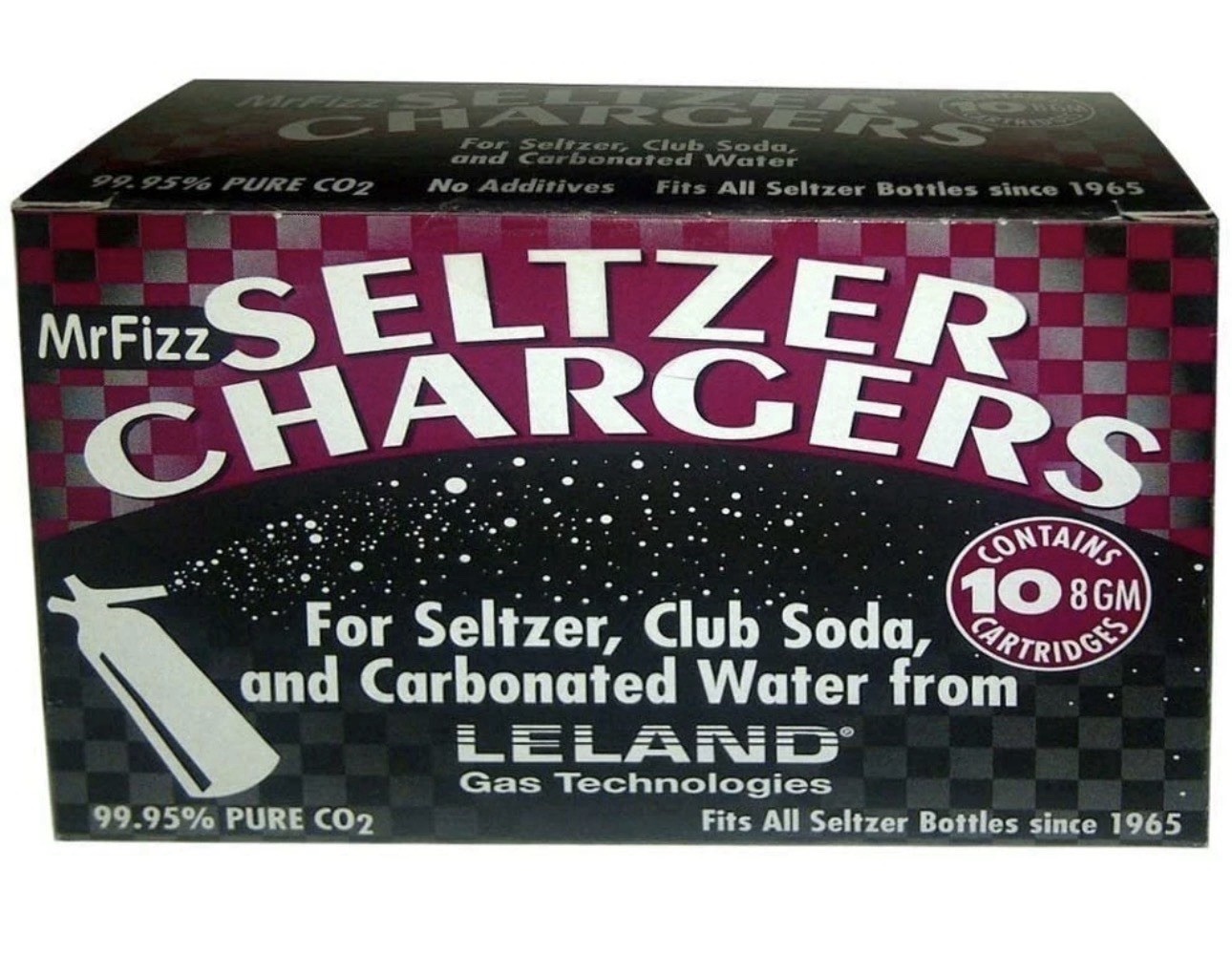 Leland Soda Chargers Seltzer Chargers Co2, 10 Count