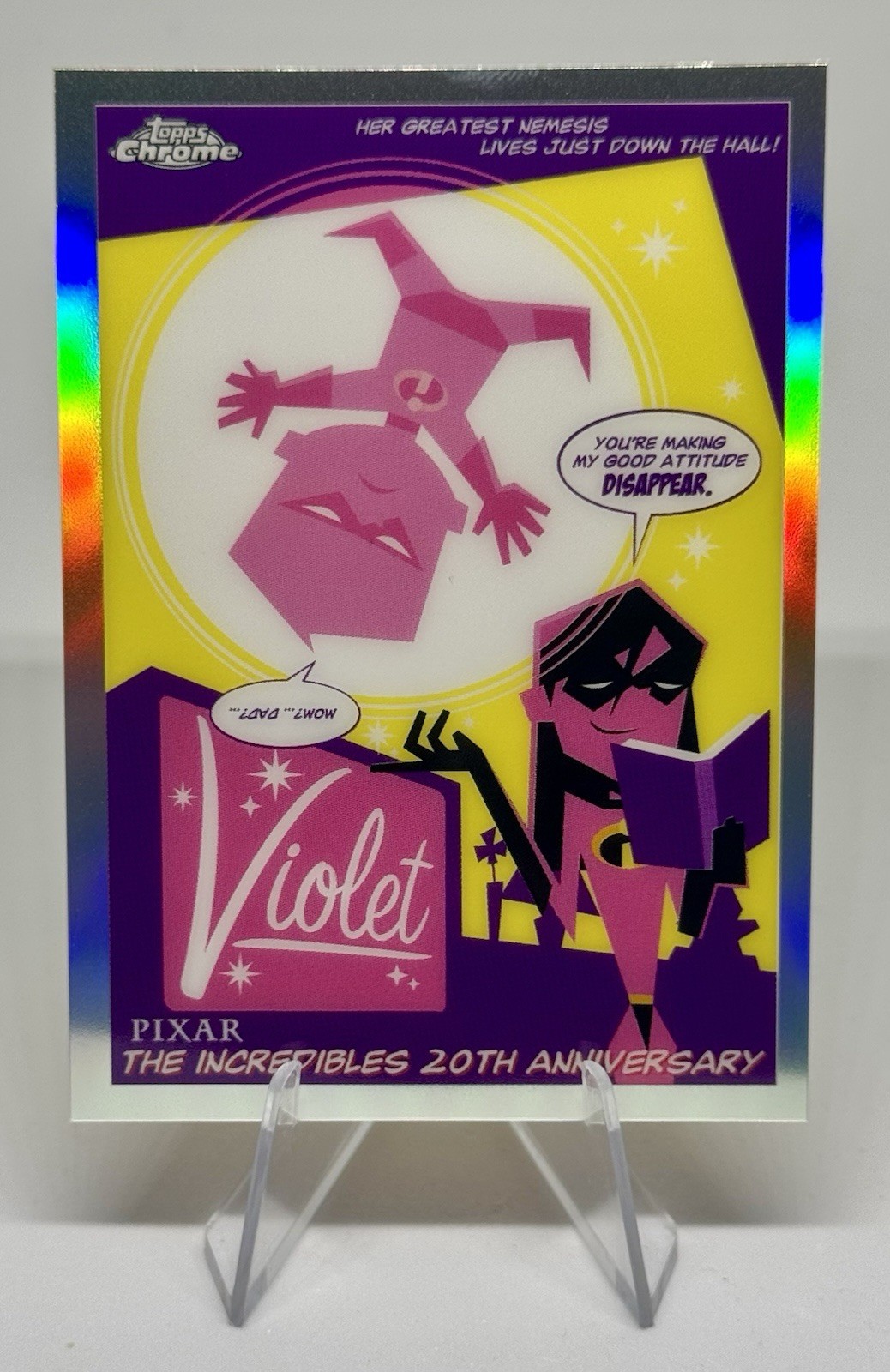 Violet Parr 2024 Topps Chrome Disney The Incredibles 20th Anniversary #IN-4