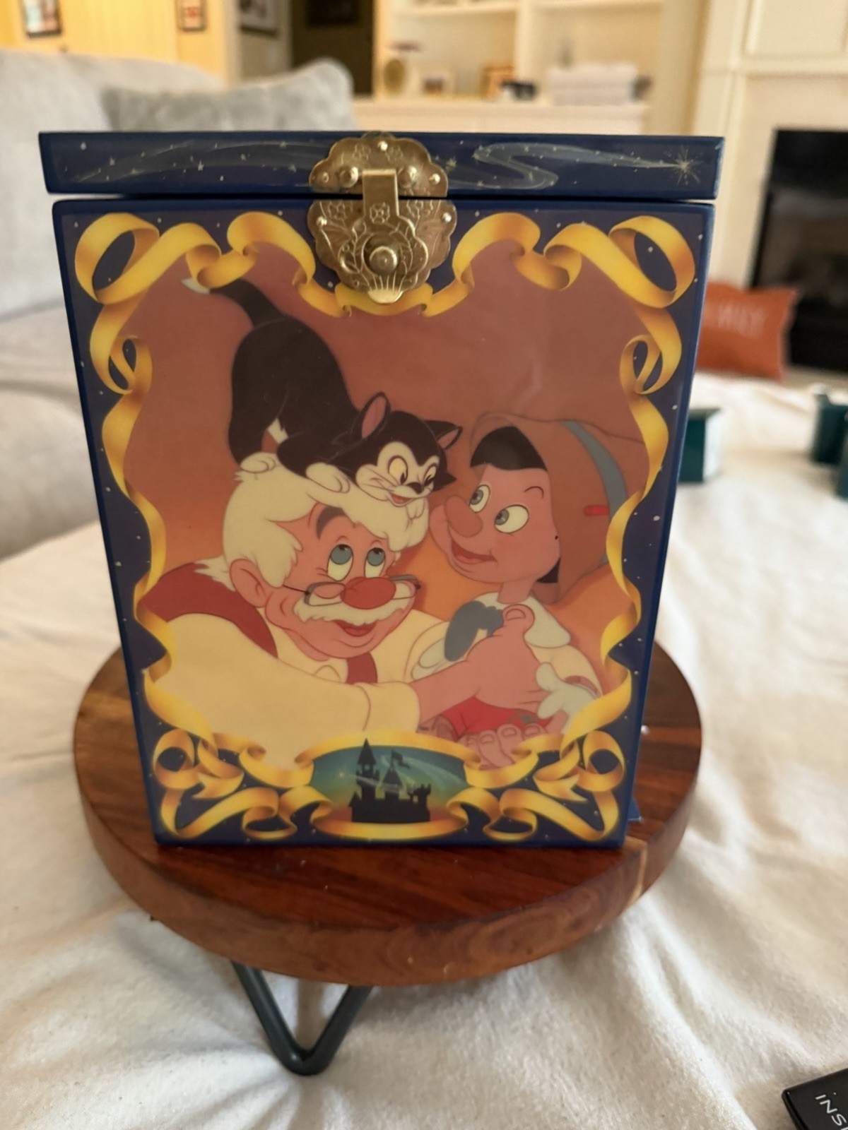 Enesco Walt Disney’s 50th Anniversary Ltd Ed Pinocchio Jack In Box W/box