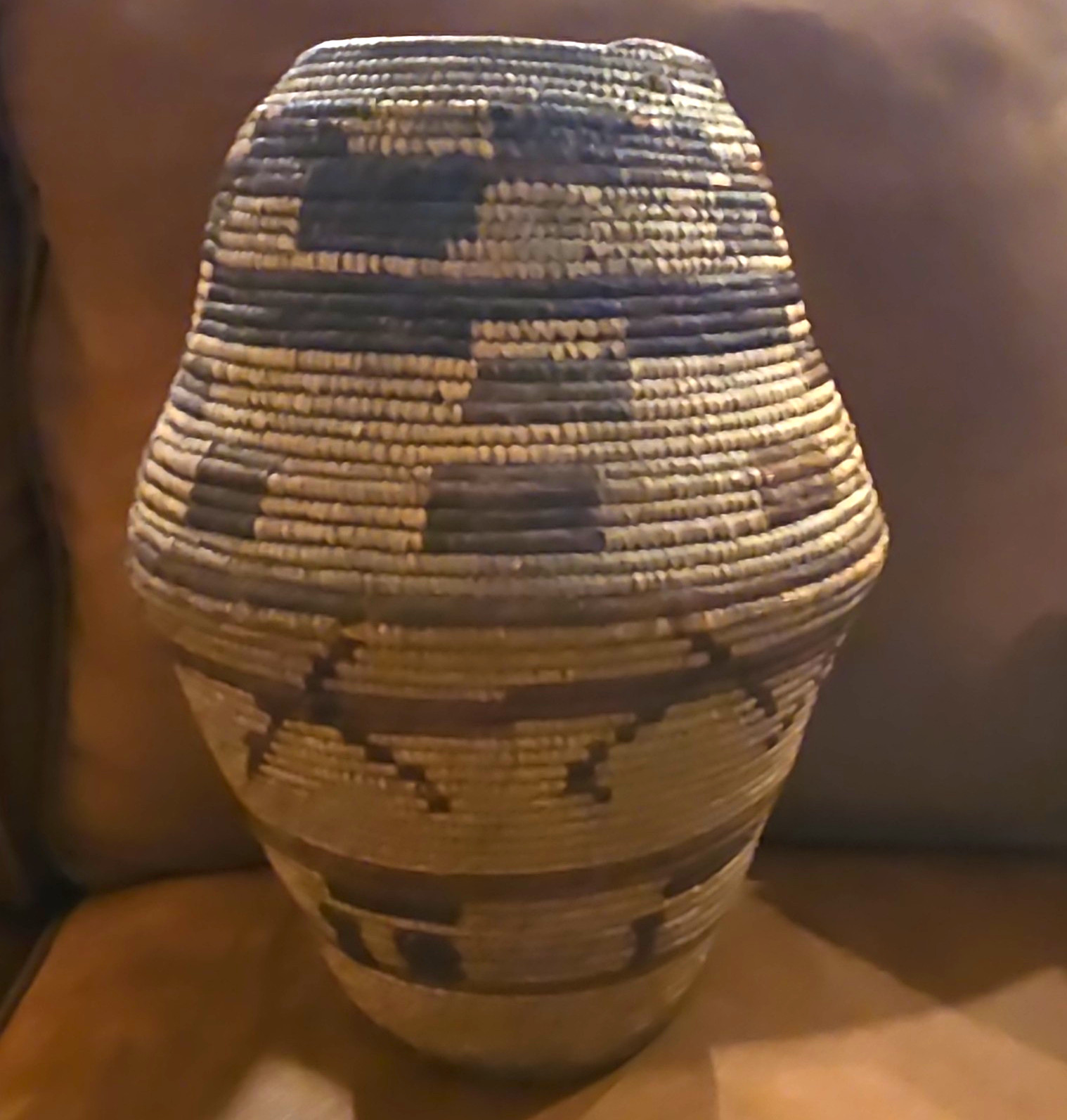 Antique Western Apache Yavapai Olla Basket Native American c.1900-1925 15