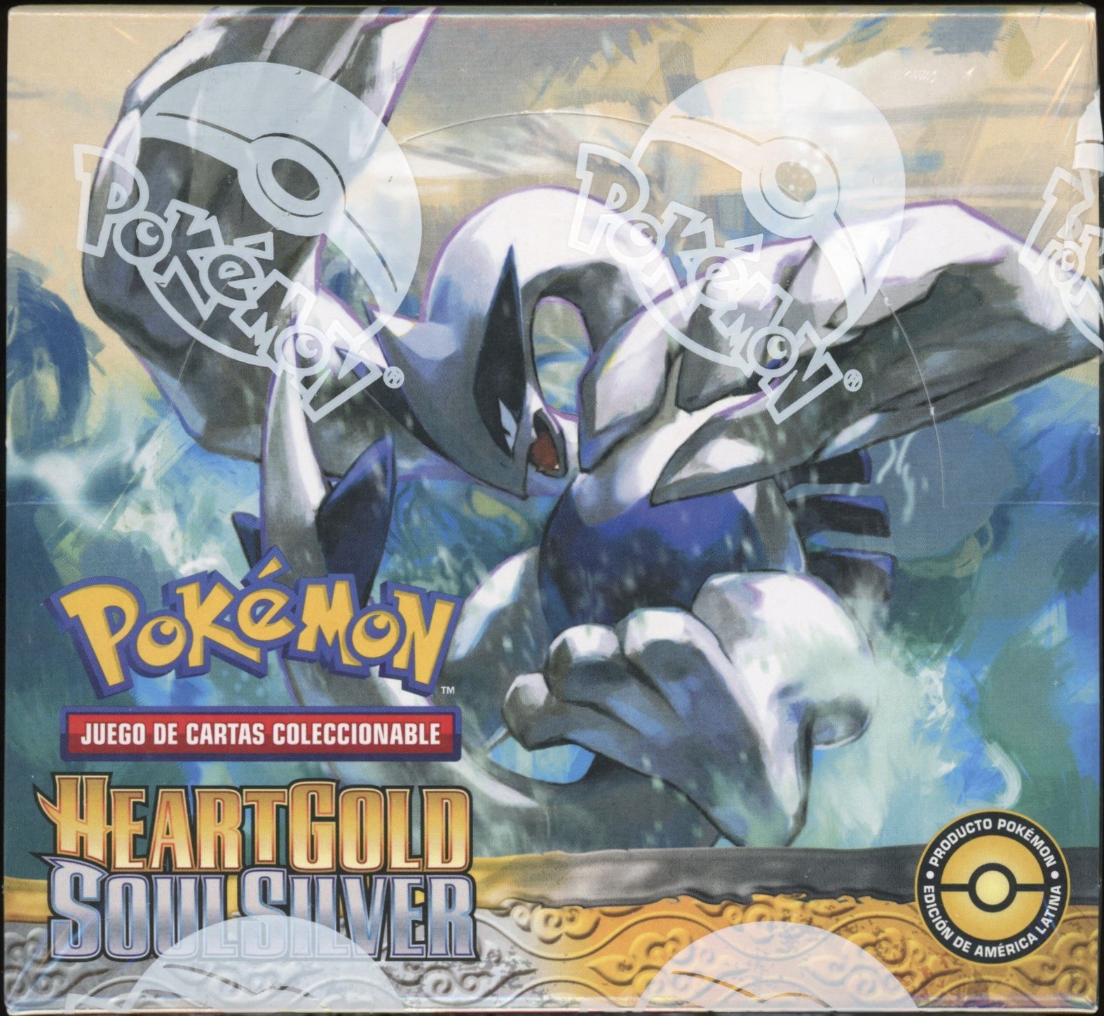 2010 Pokemon SPANISH HeartGold SoulSilver x36 Booster Box Display SEALED Lugia