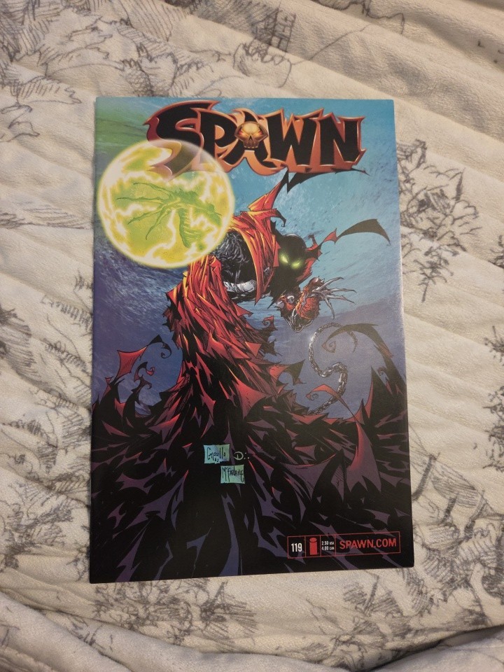 Spawn #119 1st app of Gunslinger Spawn 2002 McFarlane Capullo Low Print Run Htf