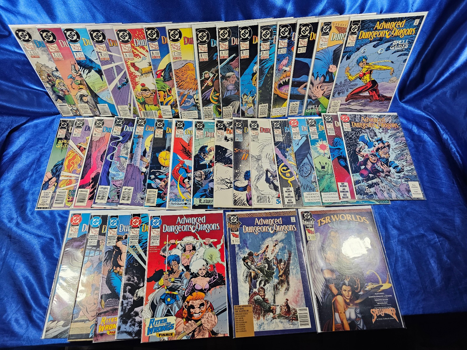 Advanced Dungeons and Dragons DC Comics #1-36 Complete Series Set + Annual TSR