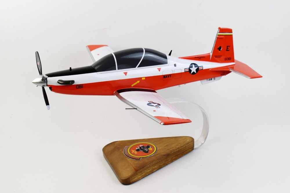 Beechcraft® T-6 Texan II, VT-2 Doerbirds Mahogany Scale Model, 16\
