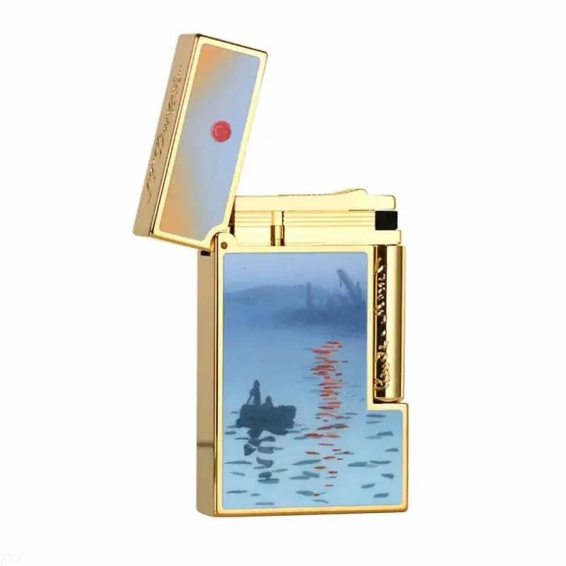 S.T. Dupont Ligne 2 Monet Impression Sunrise Dual Flame Lighter Limited Edition