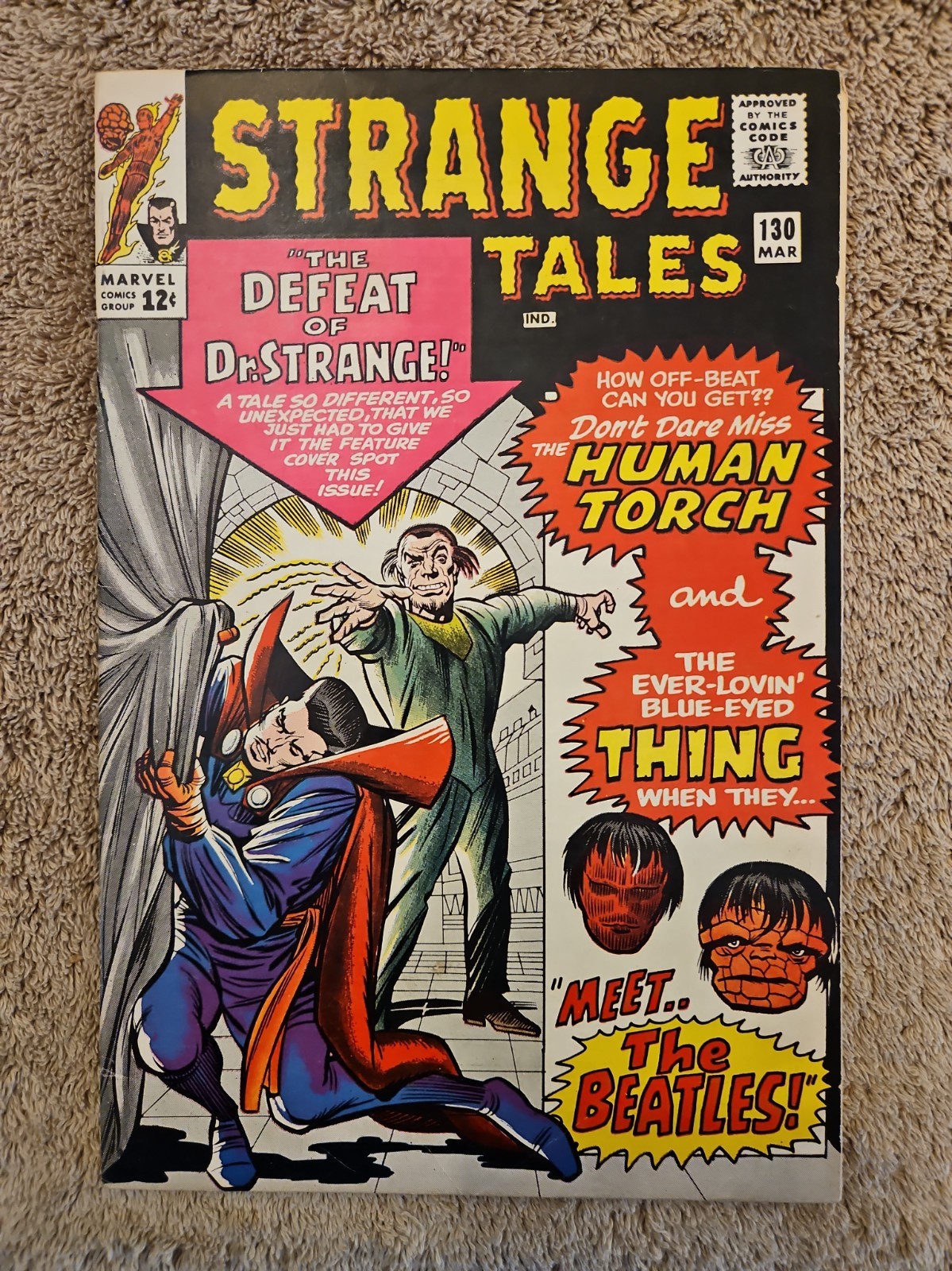 Strange Tales #130 (Marvel Comics March 1965)