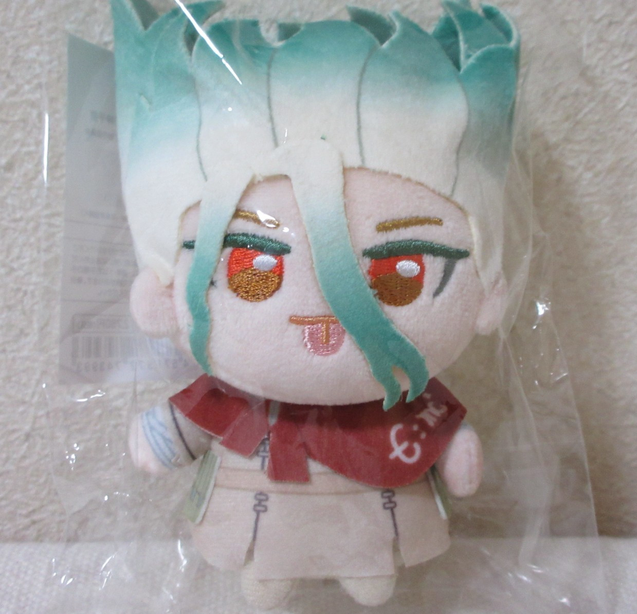 Dr. STONE Plush Doll Senku Ishigami Together with Whyman ver. Japan Limited NEW