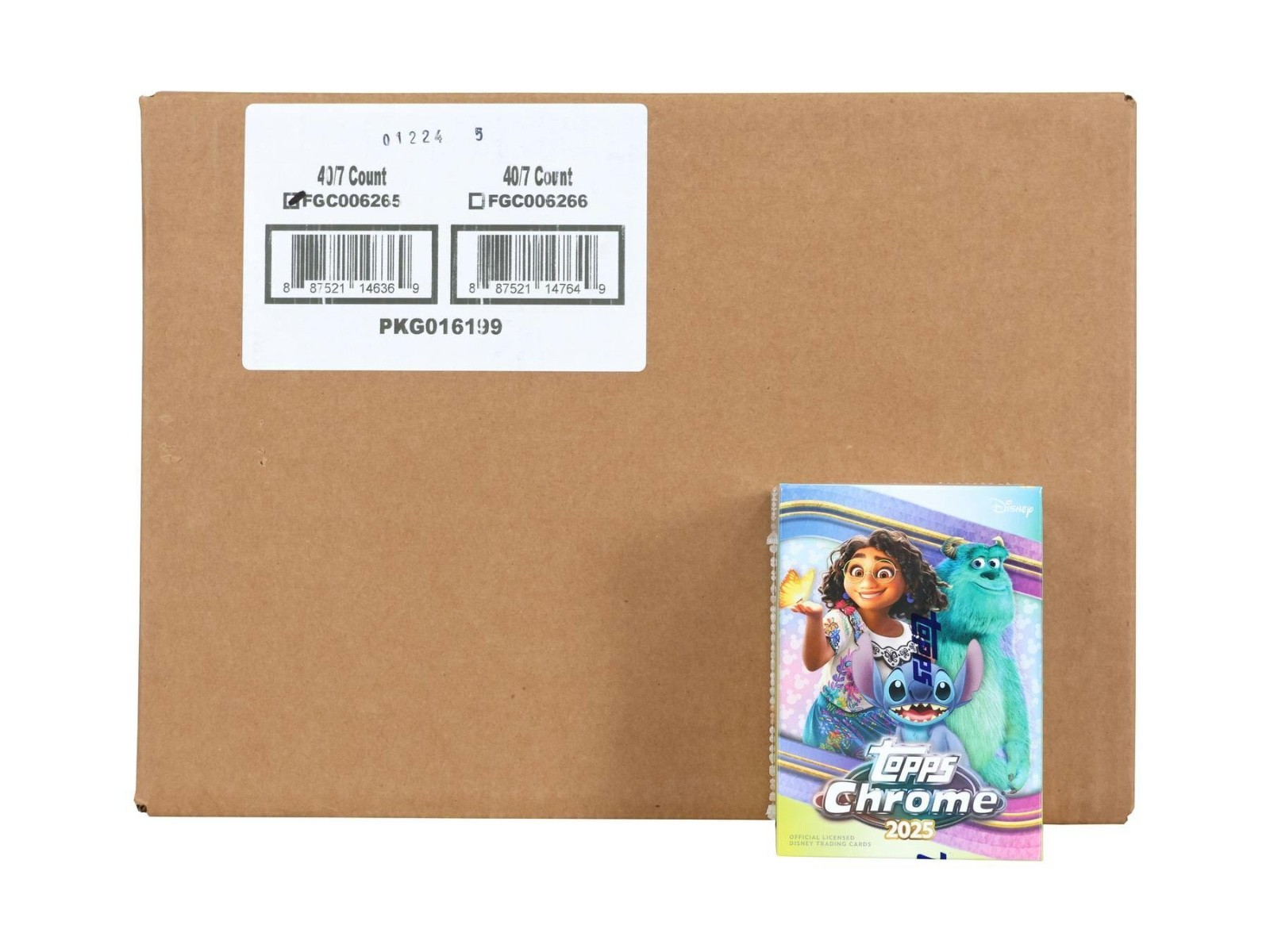 2025 TOPPS CHROME DISNEY VALUE BLASTER BOX SEALED CASE (40 BOXES) NEW