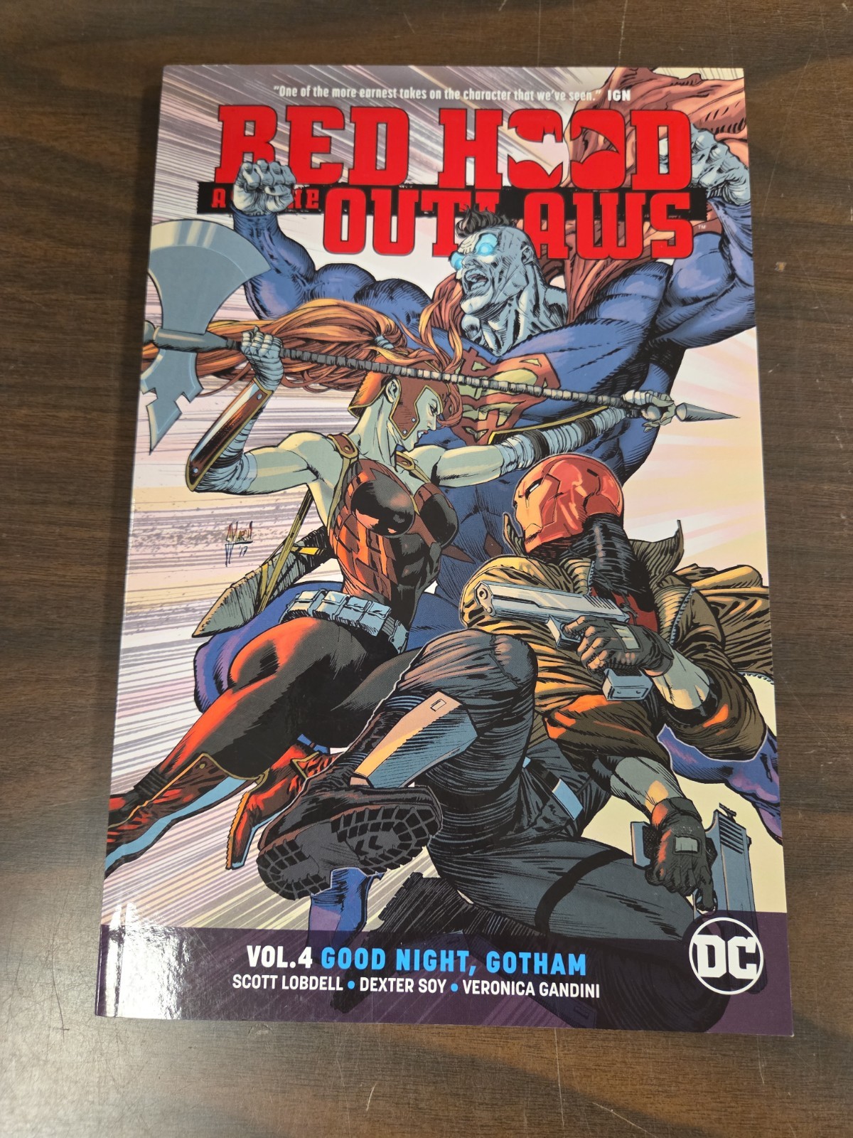 Red Hood and the Outlaws Volume #4 Good Night Gotham(DC Comics December 2018)