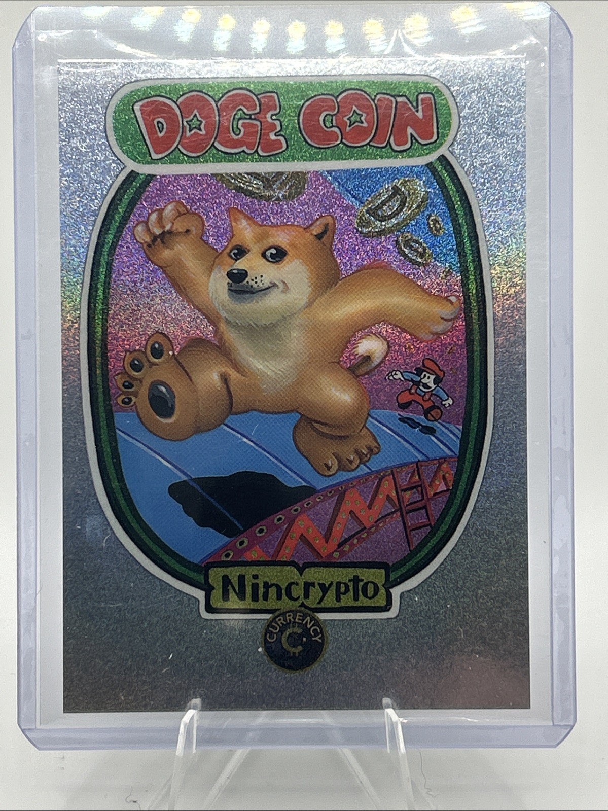 Dogecoin MR3 - 2022 Cardsmiths Currency Series 1 Meta Rare MR#3 crystal sparkle