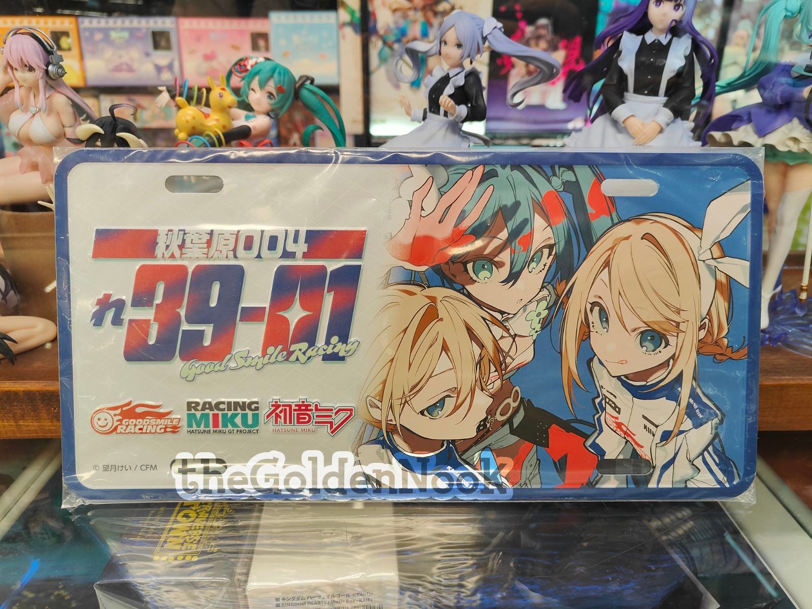 Caravan Vocaloid Hatsune Miku Racing 2025 Ver. Rd.2 FUJI License Plate