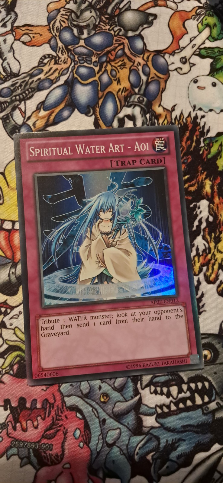 Yu-Gi-Oh Spiritual Water Art - Aoi (Super Rare) AP02-EN012
