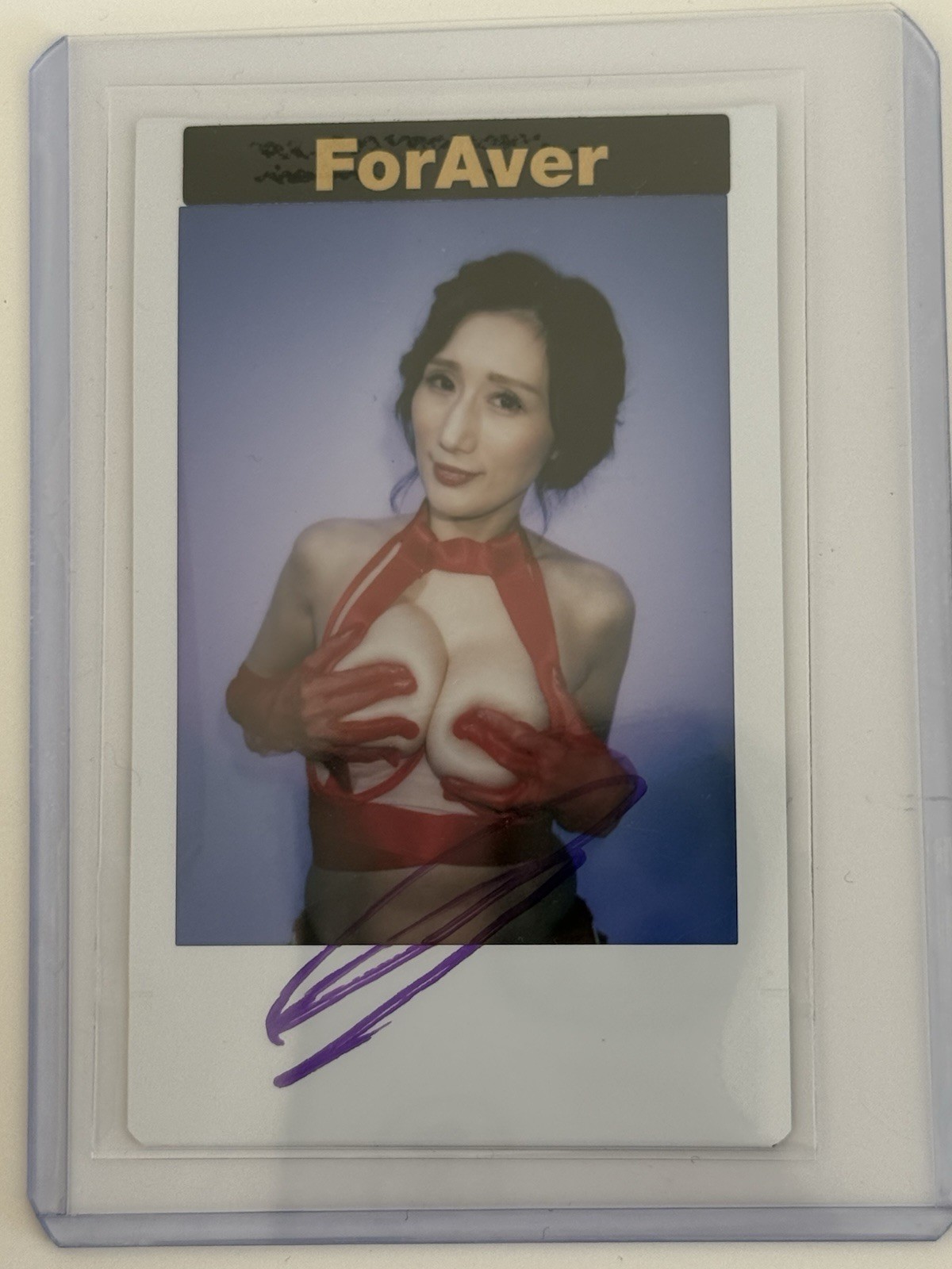 Julia 京香JULIA - Autographed チェキ Cheki Polaroid Not Juicy Honey