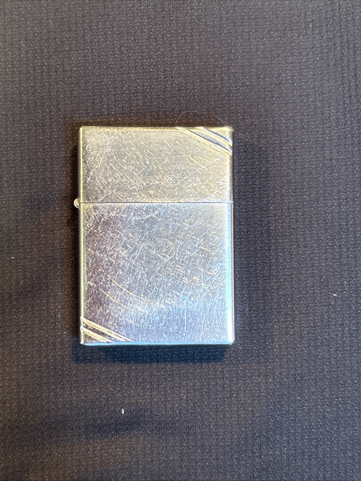 1936-1940 Rare Vintage Zippo Lighter - Slashed Corner 4 Barrel 2032695 VGC