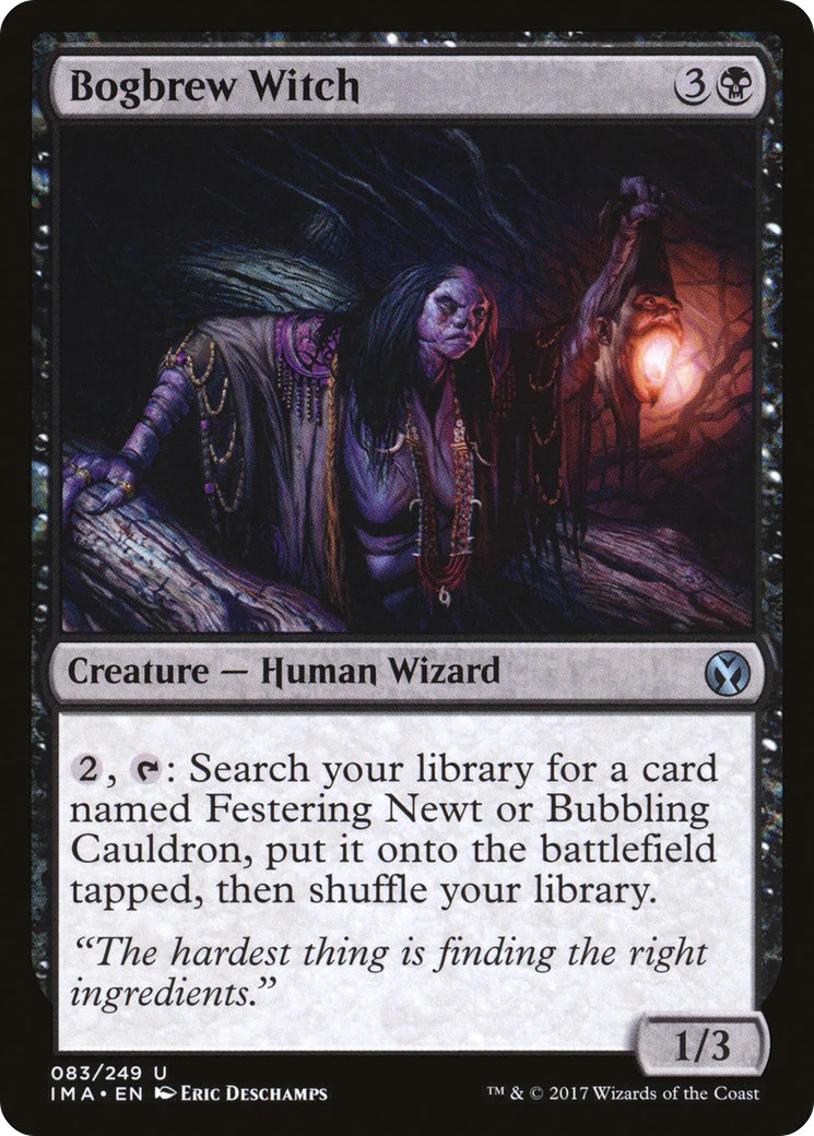 Bogbrew Witch [Iconic Masters] Magic MTG