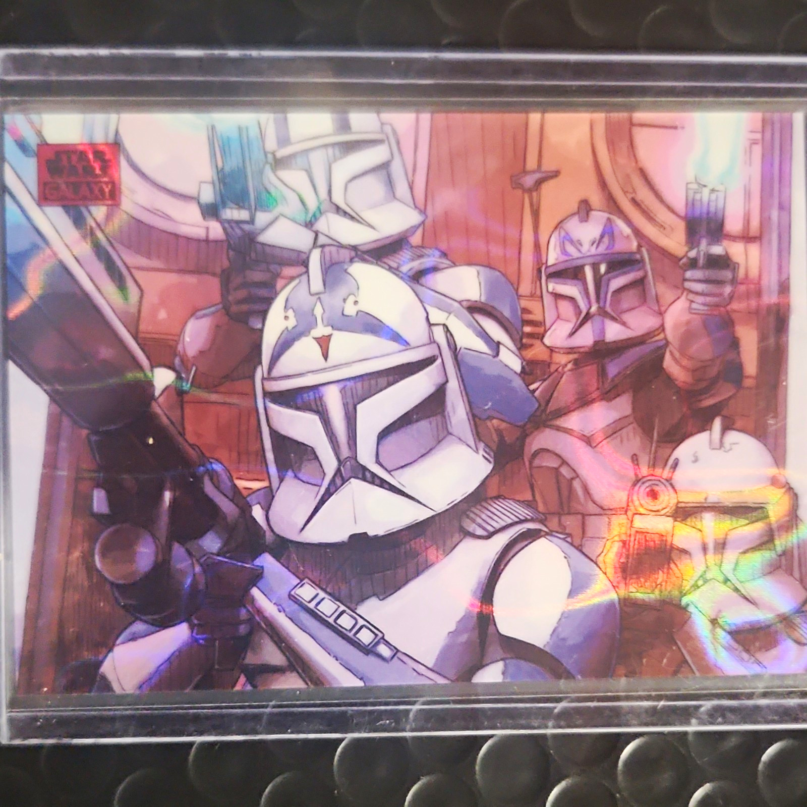 Topps 2008 Star Wars Galaxy Clone Captain Rex Surprise Clankers #87 /250
