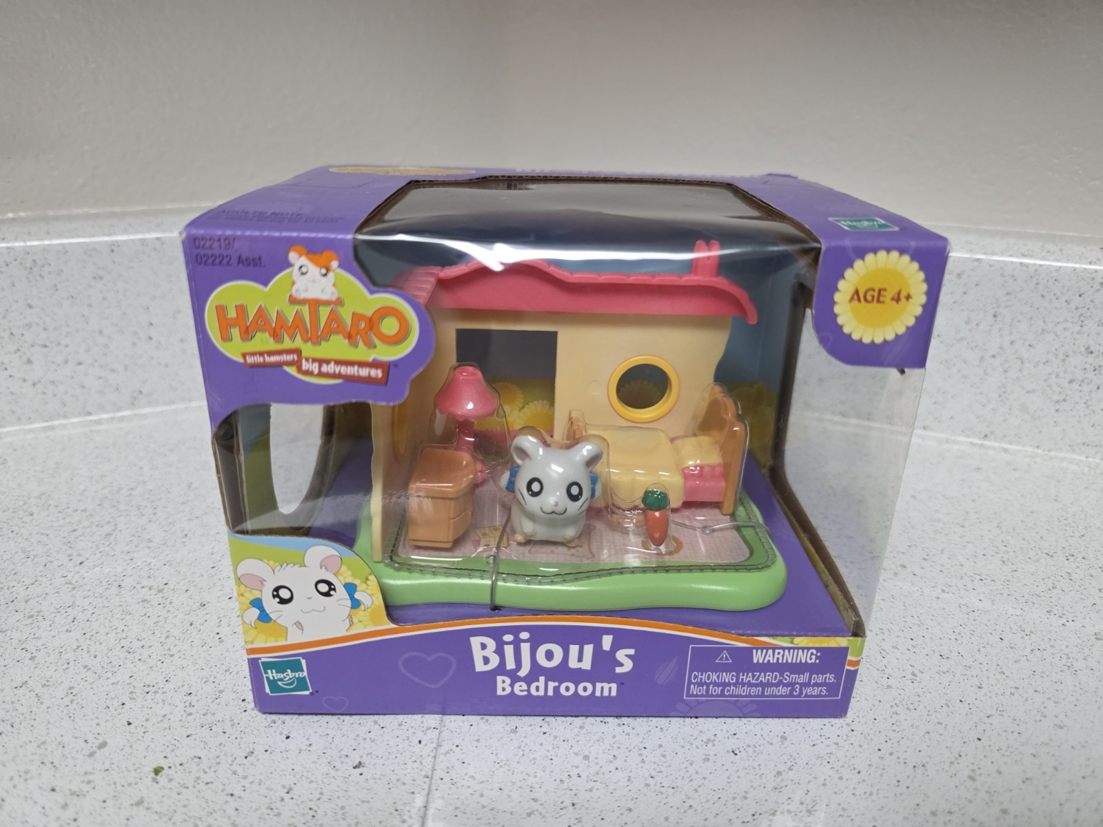 Hamtaro Bijou’s Bedroom Hasbro Playset 2002 NEW Sealed Rare Vintage